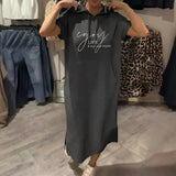 Vestido Nara™ com Capuz e Bolso Frontal Funcional