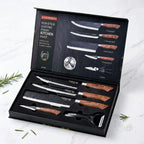 Kit de Facas com 6 Peças Profissionais Modern Lar™ / Cozinha Completa com Estilo, Conforto e Eficiência