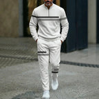 Conjunto Hamburgo™ com Gola Half-Zip e Modelagem Reta