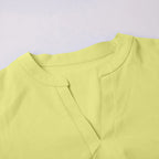 Blusinha Laura™ com Gola Colarinho e Toque Suave