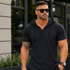 Camiseta Austin™ com Capuz e Botões Frontais