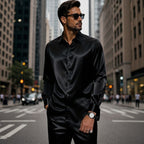 Conjunto Signature™ com Toque Acetinado Sedoso e Sofisticado