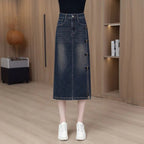 Saia Jeans De Fabergé™ com Detalhes Artesanais e Qualidade Inigualável / O Conforto de um Tecido Jeans Mundialmente Premiado!