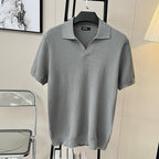 Polo Leonidas™ em Algodão Penteado com Elastano / Sofisticação Minimalista com Postura de Autoridade e Bom Gosto!