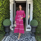 Vestido Walga™ Estilo Retrô Europeu em Veludo Cotelê/ O Charme Atemporal da Moda Alemã para Mulheres Únicas!