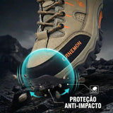 Bota SafeTrail™ de Alta Resistência com Tecnologia Ortopédica Anti-Impacto