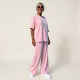 Conjunto Madame Clarice™ em Malha Confort com Detalhes em Cristais Elegantes