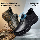 Sapato em Couro Altair™ Sofisticação Absoluta com Estrutura de Alta Resistência