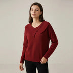 Blusa Manga Longa Noelle™ com Gola Estilizada
