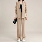 Conjunto Alviera™ com Blazer Sofisticado e Design de Alfaiataria