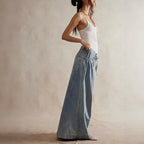 Calça Feminina Solen™ em Jeans Macio com Cintura Alta Modeladora