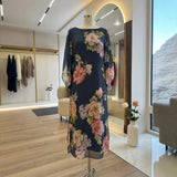 Vestido Isabel™ em Viscose Premium com Estampa Floral