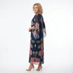 Vestido Isabel™ em Viscose Premium com Estampa Floral
