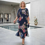 Vestido Isabel™ em Viscose Premium com Estampa Floral