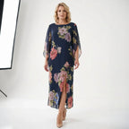Vestido Isabel™ em Viscose Premium com Estampa Floral