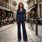 Conjunto Valmont™ em Alfaiataria Clássica Premium para Mulheres que Inspiram Respeito!