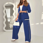 Conjunto Rovelle™ com Design de Terno e Elegância Impecável