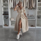 Vestido Solvéra™ com Caimento Impecável e Presença Marcante