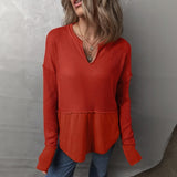 Blusa Elowen™ com Corte Moderno e Estilo Casual Chic