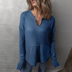 Blusa Elowen™ com Corte Moderno e Estilo Casual Chic