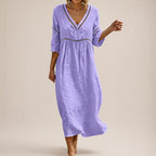 Vestido Almare™ com Leveza Natural e Conforto Absoluto