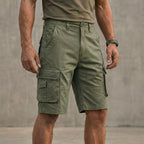 Shorts Zaykor™ Cargo com Elasticidade Avançada e Estilo Tático