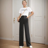 Calça Naomi™ em Viscose Premium com Toque de Modal / Porque Você Merece Conforto com Estilo Refinado!