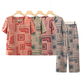 Conjunto Harmonia™ com Estampa Retrô-Chic / O Equilíbrio Perfeito Entre Estilo e Conforto Diário!