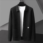 Cardigan Nolan™ em Tricô Texturizado com Acabamento Premium / Sofisticação Casual para os Dias Mais Frescos!