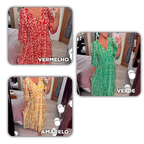 [COMPRE 2 E LEVE 3]  Vestido Harmonia Tropical™ com Estampa Boho e Tecido Leve / Um Toque de Cor e Liberdade para seu Dia!